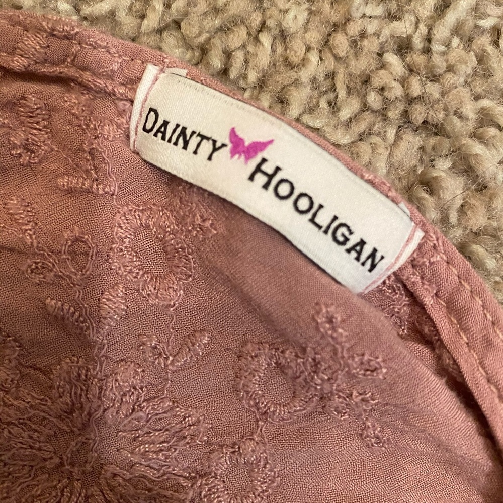 Pink Lace Romper - Picture 3 of 3